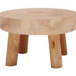 Pallar>Växtställ inomhus Trä Mini Blomkrukställ Trä Pall Trä Blomkrukhållare