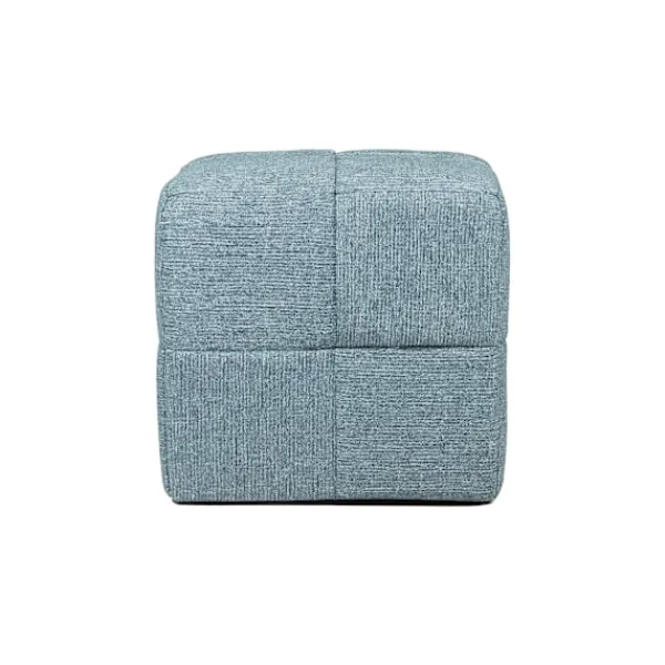 Mondex Since 1986 Sittpuffar>WIKI Puf i kubform, blå - 42,5x42,5x43 cm, modern och kompakt