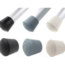 Stolar>16x Gummifötter Möbel Ben Skydd Hylsor - Många Storlekar & Färger Tillgängliga - Perfekt för Bord & Stolar Black