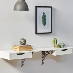 Northio Hyllor>2x hyllkonsol smide i gjutjärn