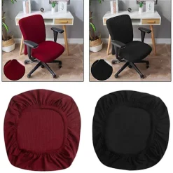 unbranded Stolar>2x Kontorsstolsöverdrag - Universal Stretch Skrivbordsstolsöverdrag Avtagbart Stolsöverdrag Dammskyddande Datorstolsöverdrag För Skrivbordsdatorstol A | Fyndiq