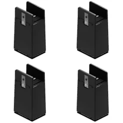 Stolar>4x Sängmöbelhöjare 5/10cm Tunga Justerbara Skrivbordslyft Benförlängning 10cm